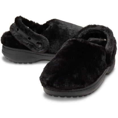 Crocs Adult Unfurgettable Furry Lined Clogs, Fuzzy Slippers