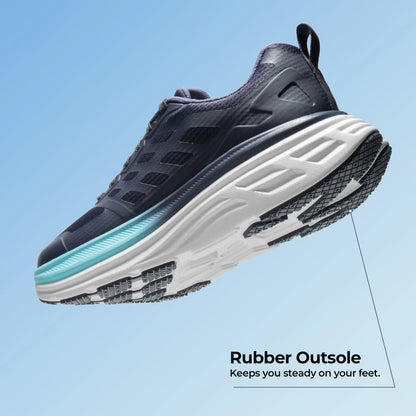 NORTIV 8 [ActiveFloat] Women’s Cushioned Walking Running Shoes, Comfort Breathable Athletic Sneakers for Gym Workout & Everyday Sport Use
