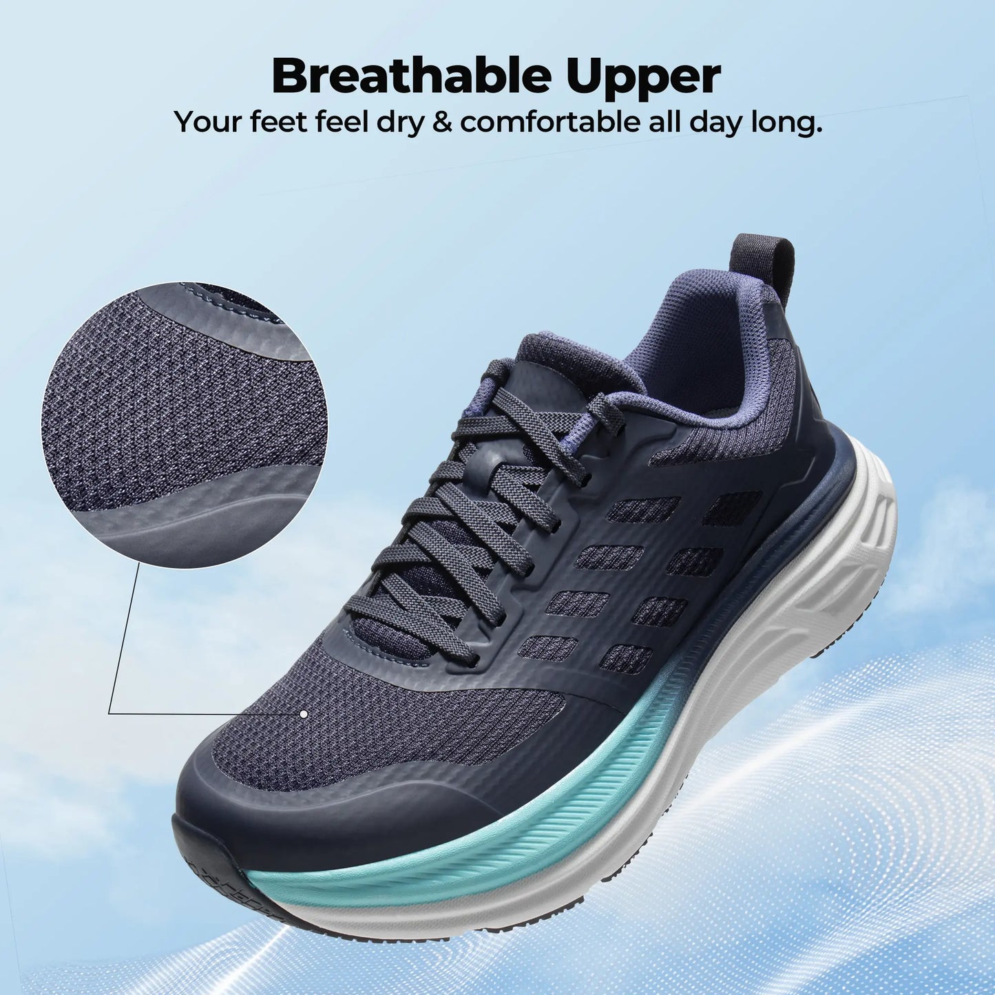NORTIV 8 [ActiveFloat] Women’s Cushioned Walking Running Shoes, Comfort Breathable Athletic Sneakers for Gym Workout & Everyday Sport Use
