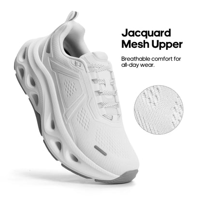 NORTIV 8 [MovePropel] Women’s Athletic Sneakers, Comfortable Walking Running Tennis Shoes, Lightweight Breathable Gym Workout Jogging Fashion Footwear for All‑Day Wear