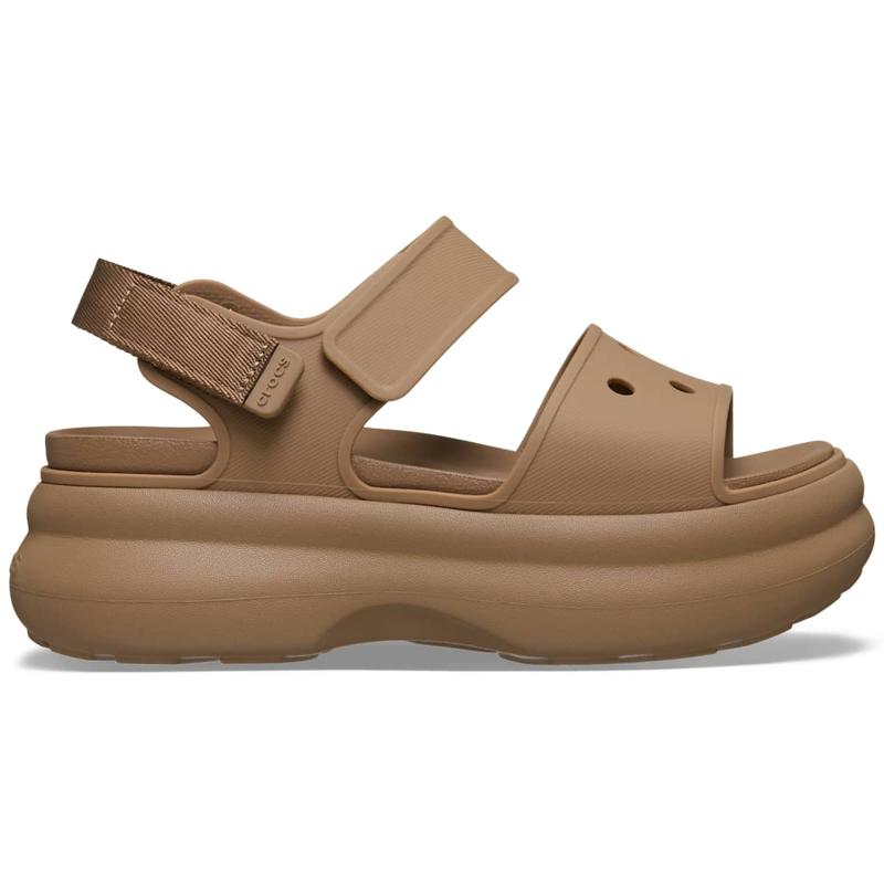 Crocs Women’s Soho Y‑Strap Flatform Platform Sandals