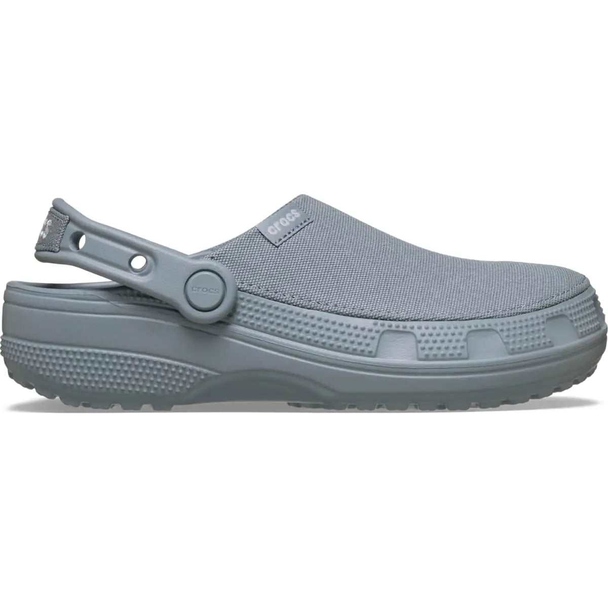 Crocs Adult Classic Crafted Canvas Clogs, Unisex Slip‑On Casual Clogs with Pivoting Heel Strap for Everyday Wear