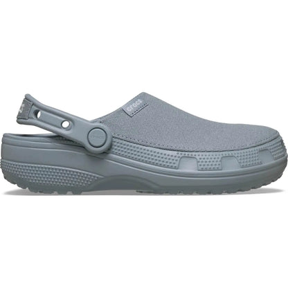 Crocs Adult Classic Crafted Canvas Clogs, Unisex Slip‑On Casual Clogs with Pivoting Heel Strap for Everyday Wear